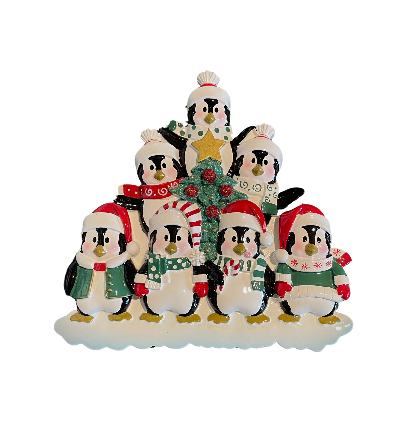 Adorno de mesa Navideño Pingüinos (7)