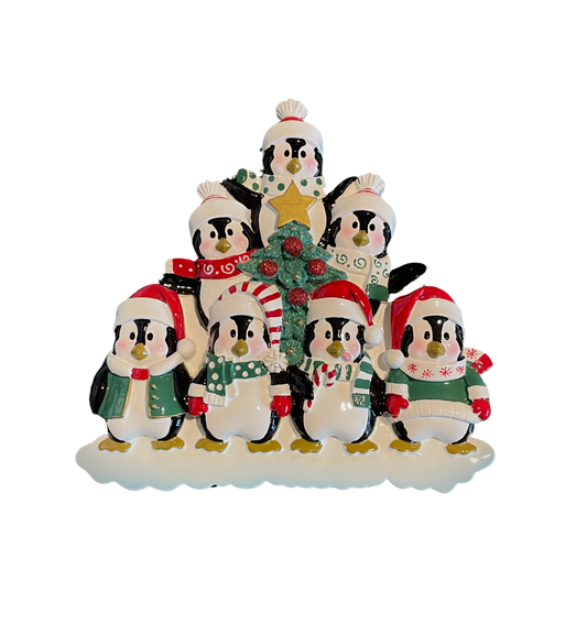 Adorno de mesa Navideño Pingüinos (7)