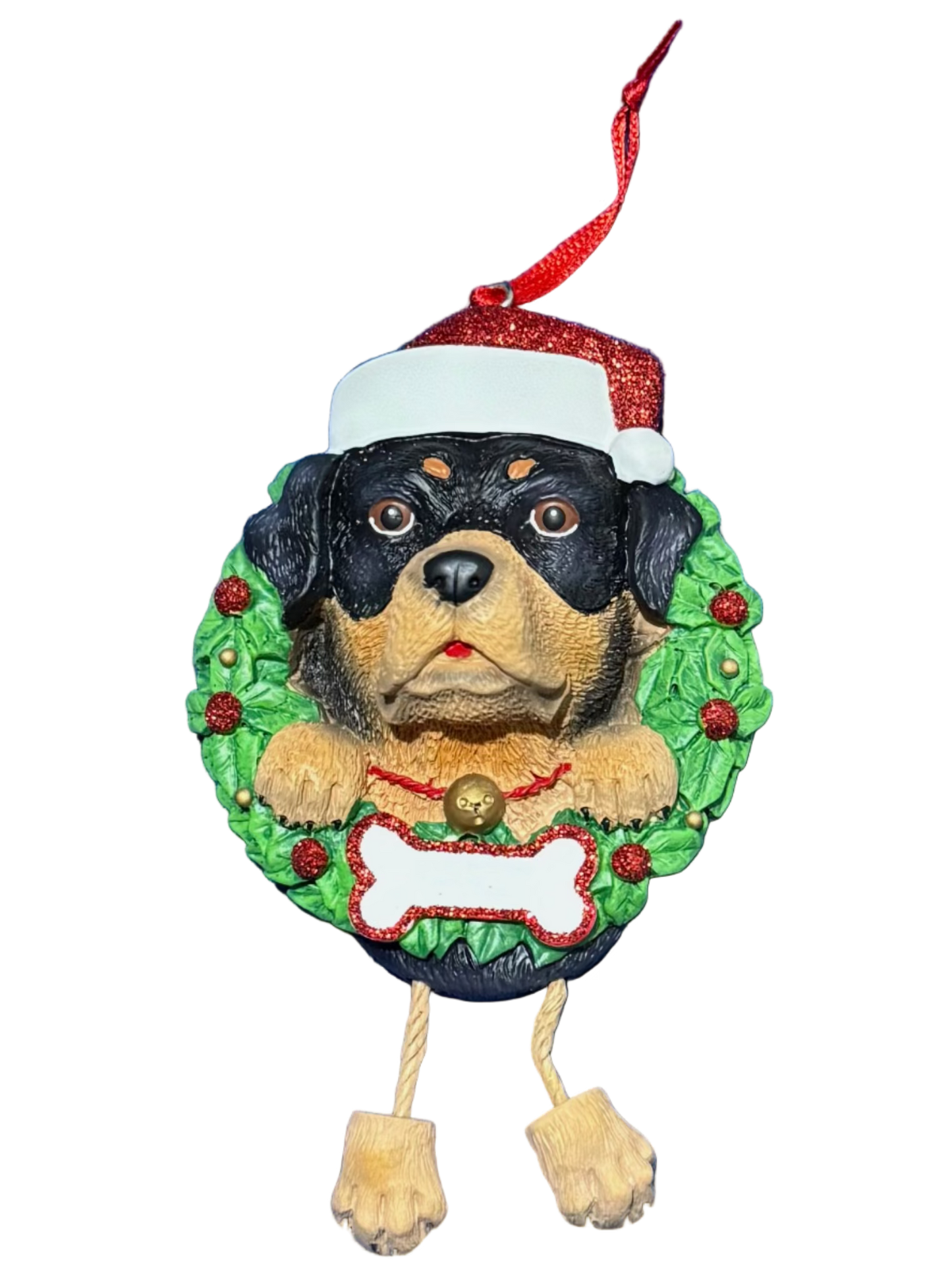 Adorno Navideño Rottweiler