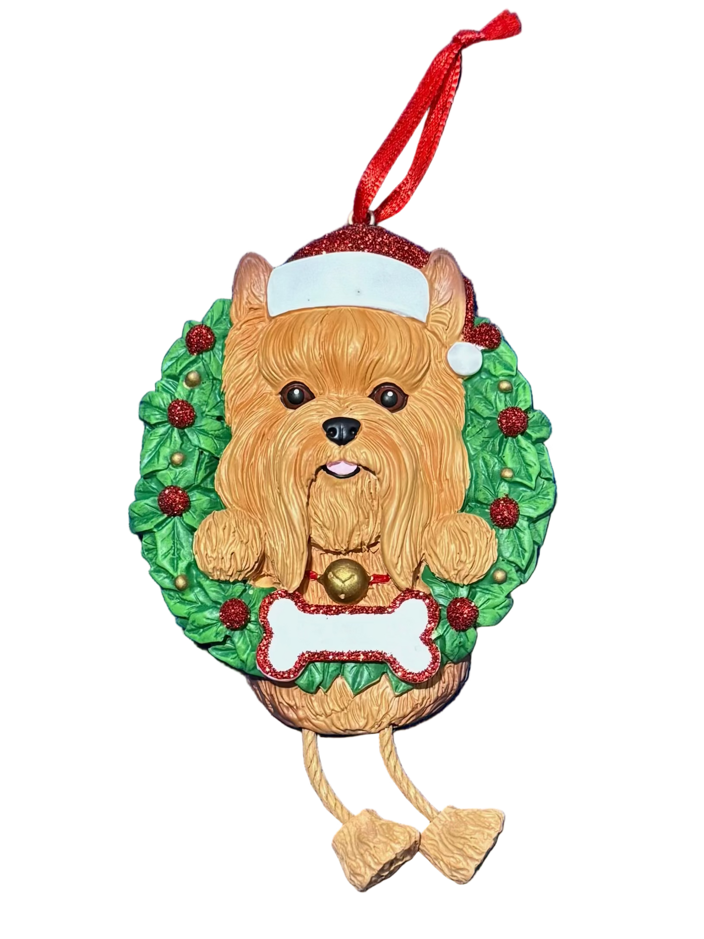 Adorno Navideño Yorkie