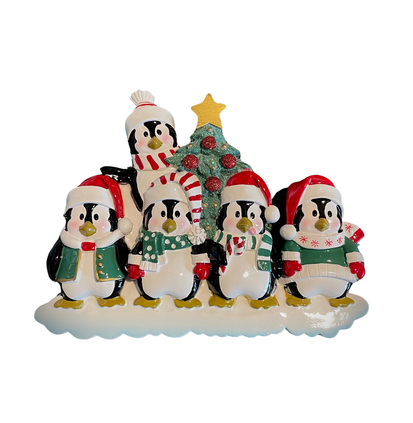 Adorno de mesa Navideño Pingüinos (5)